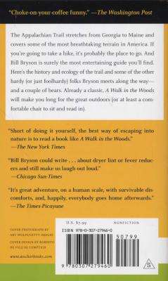 A Walk In The Woods - Rediscovering America On The Appalachian Trail (Paperback)