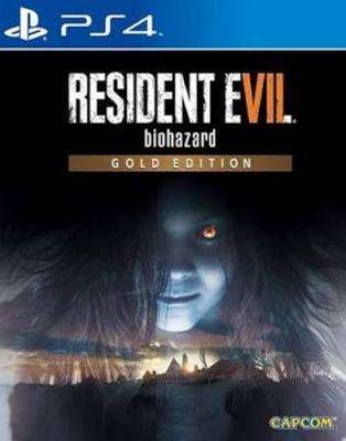 Resident Evil VII (7) Biohazard - Gold Edition (PlayStation 4, Blu-ray disc)