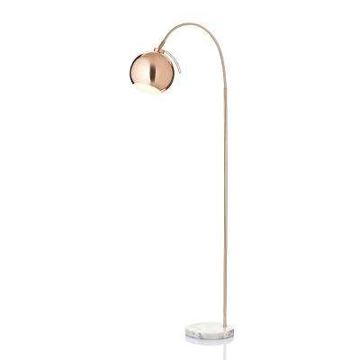 Radiant Lighting Arc Floor Lamp (Copper)