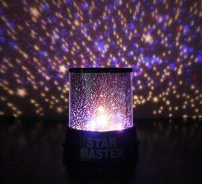 4AKid Stars Night Light - Black
