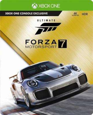 Forza 7 - Ultimate Edition (XBox One, Blu-ray disc)