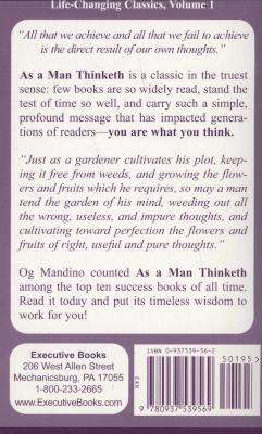 As A Man Thinketh (Paperback)
