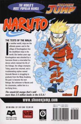 Naruto, Vol. 1 (Paperback, Shonen jump graphic novel ed)
