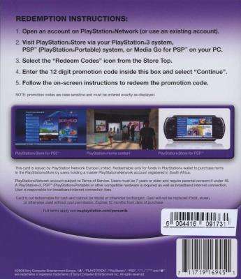 Playstation Network Voucher (PSN) - R200