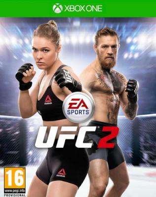 EA Sports UFC 2 (XBox One, Blu-ray disc)