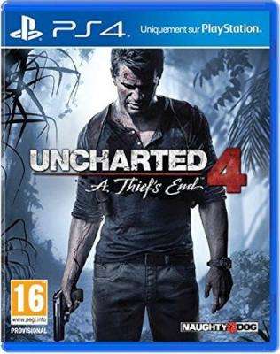 Uncharted 4: A Thief's End - Standard Plus Edition (PlayStation 4, Blu-ray disc)