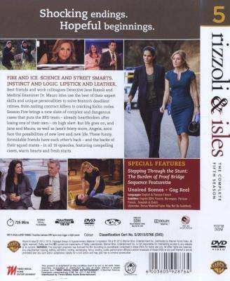 Rizzoli & Isles - Season 5 (DVD, Boxed set)