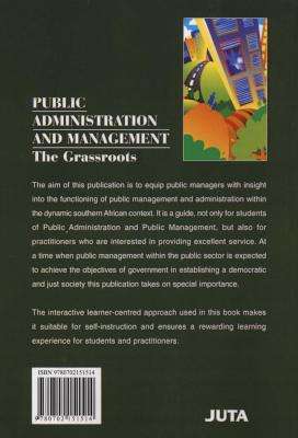 Public Administration and Management - The Grassroots (Paperback, 2nd Revised edition)