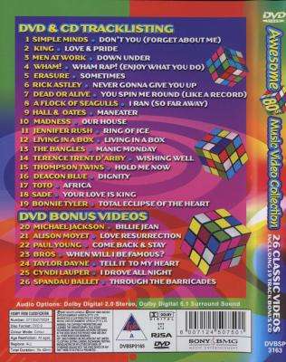 Awesome 80's Music Video Collection (DVD)