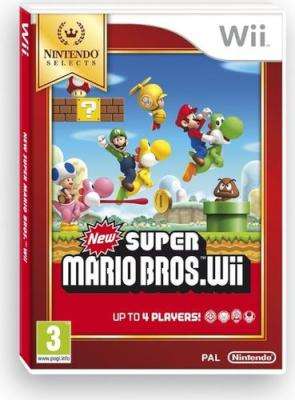 New Super Mario Bros - Nintendo Selects Edition (Nintendo Wii, Game)