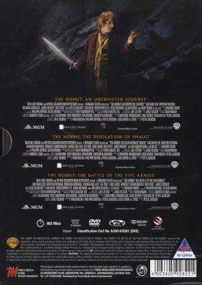 The Hobbit Trilogy - An Unexpected Journey / Desolation Of Smaug / Battle Of The Five Armies (DVD)
