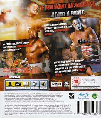 TNA Impact! Total Nonstop Action Wrestling (PlayStation 3)
