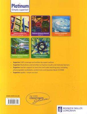 Platinum Mathematics CAPS - Grade 12 Learner's Book (Paperback)
