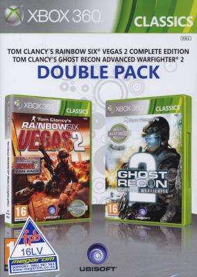 Rainbow Six Vegas 2 / Ghost Recon Advanced Warfighter 2 (XBox 360, DVD-ROM)