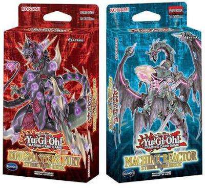 Yu-Gi-Oh! Structure Deck Machine Reactor or Structure Deck Dinosmasher's Fury (Supplied May Vary) picture