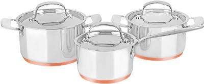 Legend Heritage Cookware Set (6 Piece) (Stainless Steel)