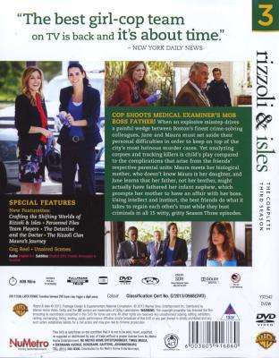 Rizzoli & Isles - Season 3 (DVD)