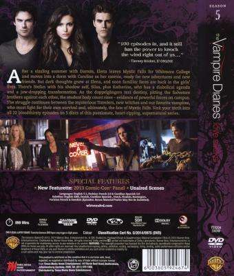 The Vampire Diaries - Season 5 (DVD, Boxed set)