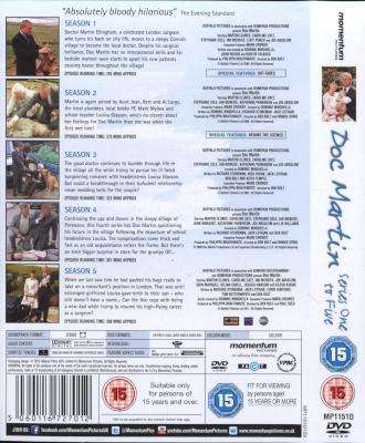 Doc Martin: The Complete Series 1-5 (DVD, Boxed set)