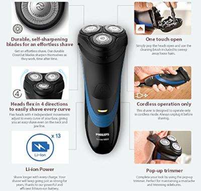 Philips Shaver Series 1000 Dry Electric Shaver