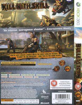 Bulletstorm (XBox 360, DVD-ROM)