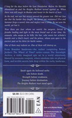The Way of Kings - Book One of the Stormlight Archive (Paperback)