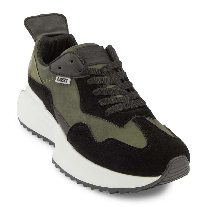 Belay Olive Sneakers by UZZI