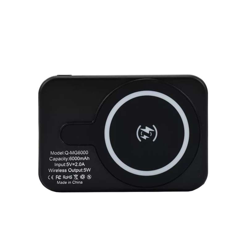 Andowl Mini Power Bank 6000 mAh (Magnet supports magsafe devices