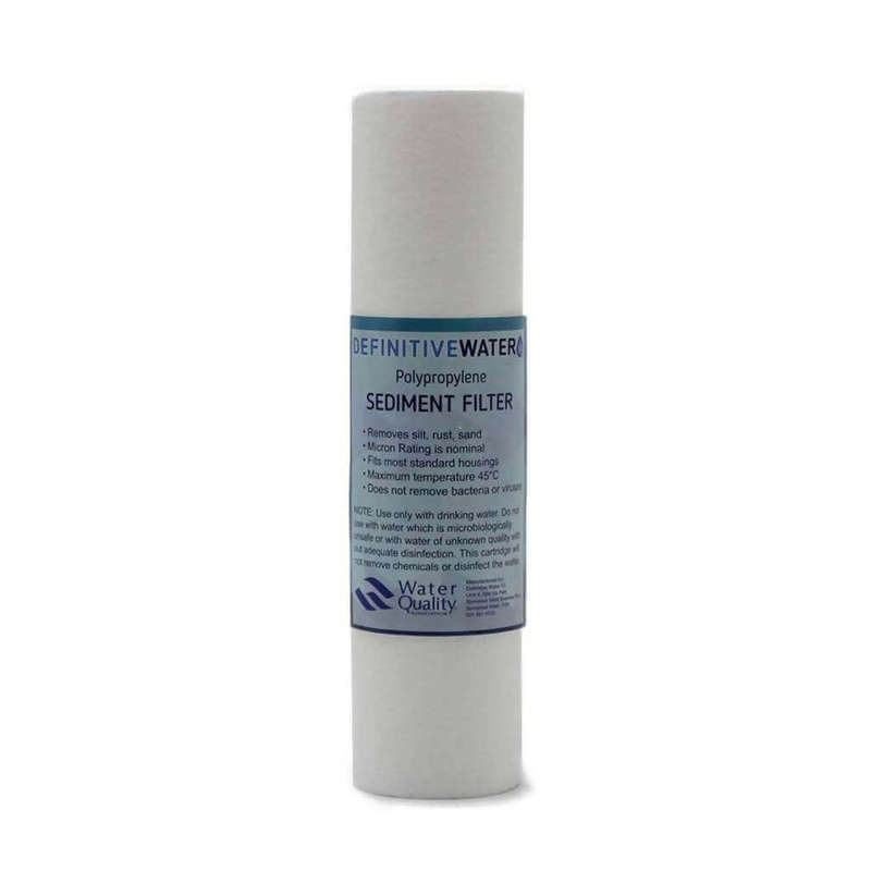 10 Inch Melt Blown Sediment Water Filter Replacement Cartridge, 3-Pack
