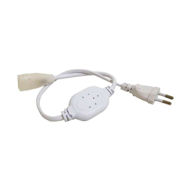 220V LED Strip Light With Power Supply & End Cap, Blue, 5 Metres