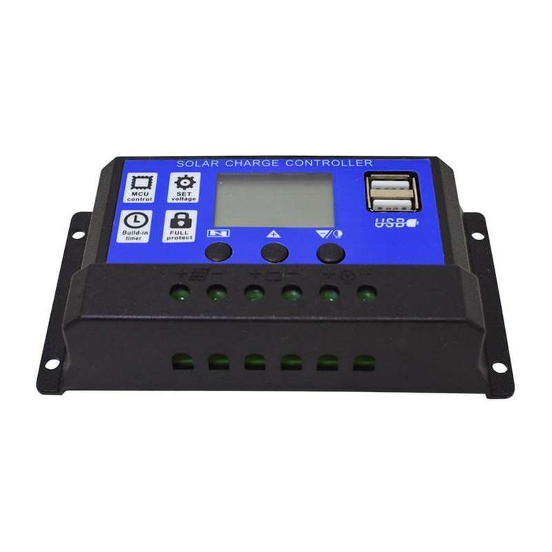 30A Solar Charge Controller, 12V/24V