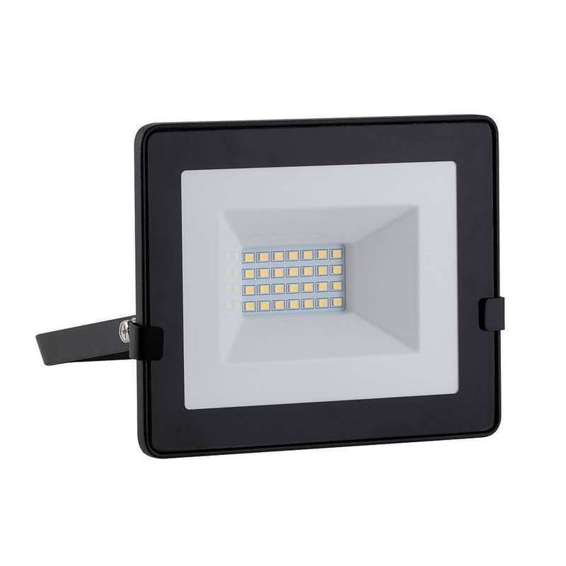 EUROLUX 20W LED Floodlight With Day/Night Sensor, Warm White