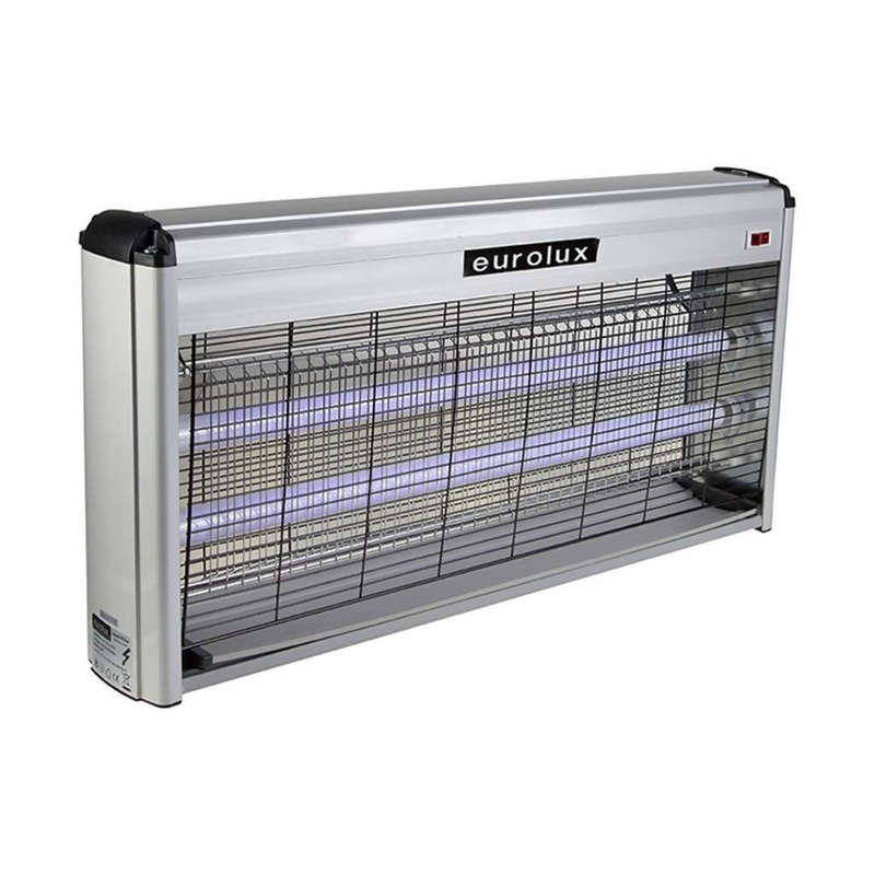 EUROLUX H47 Insect Killer with 2 x 20W Fluorescent Tubes, 50m