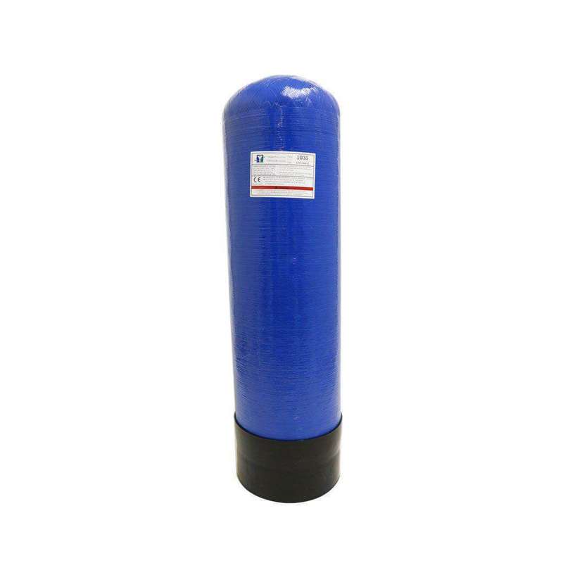 FRP Vessel H10x35 For Borehole & Wellpoint Water Filtration Systems (10bar, 38.3L)