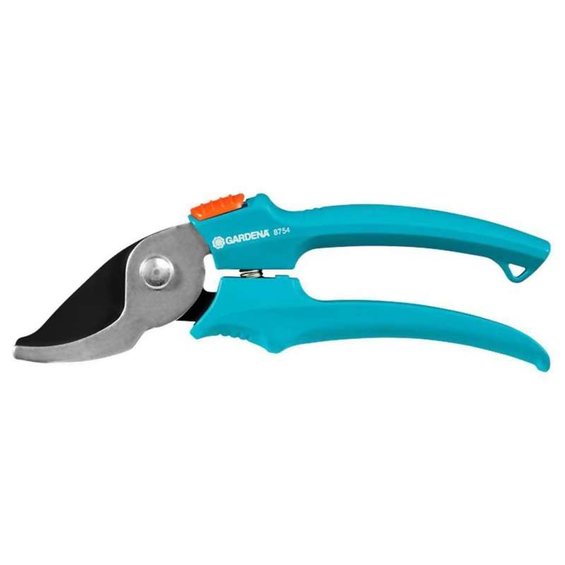 GARDENA Classic Bypass Secateurs, 18mm Max Diameter, Stainless Steel Lower Blade