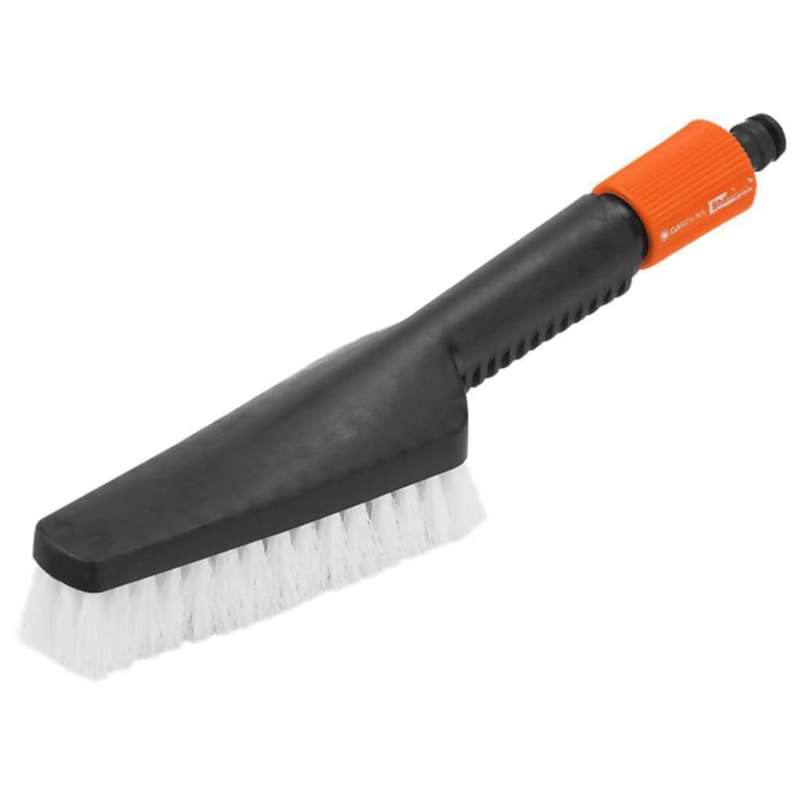 GARDENA Hand-Held Scrubbing Brush, PP Bristles