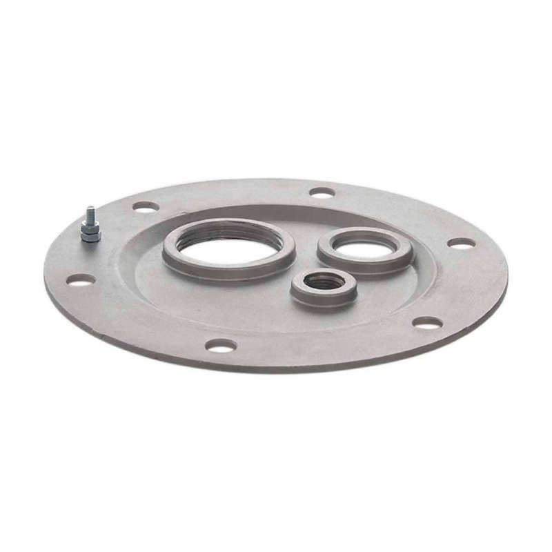 GEYSERWISE FLA-K Kwikot Flange for PTC Element & Kwikot Geyser, 6-Hole, Stainless Steel