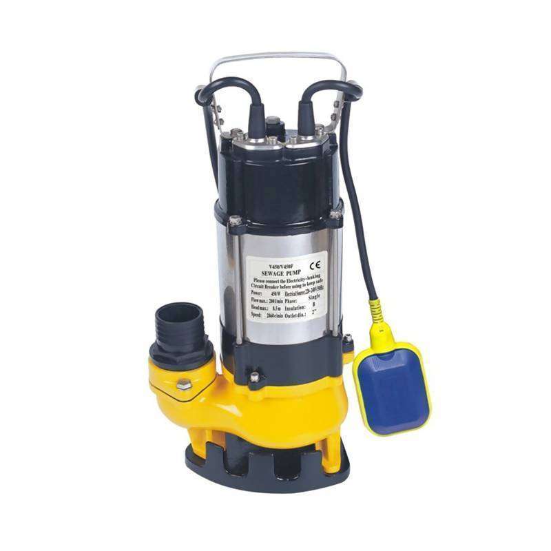 HT V250F Submersible Dirty Water Pump with Float Switch (0.25kW, 0.35hp, 220V)