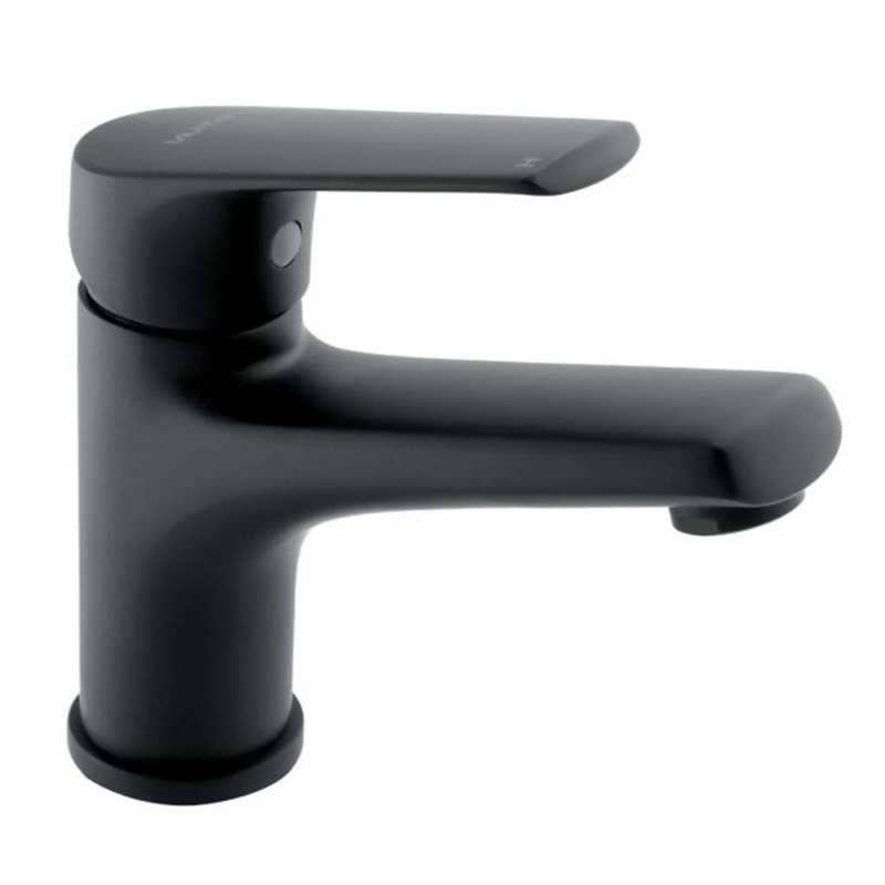 Magnetite Basin Mixer, Short Body, Matt Black DZR Brass