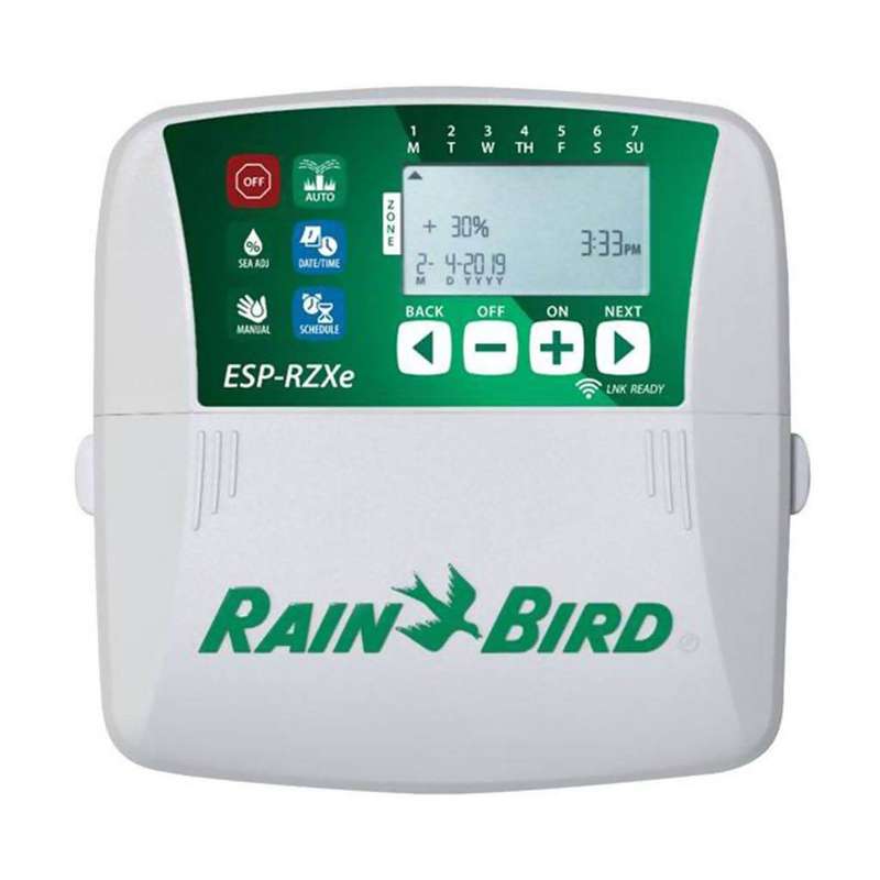 RAIN BIRD ESP-RZX4i-230 Indoor Controller, 4 Zone, Plastic, 230V