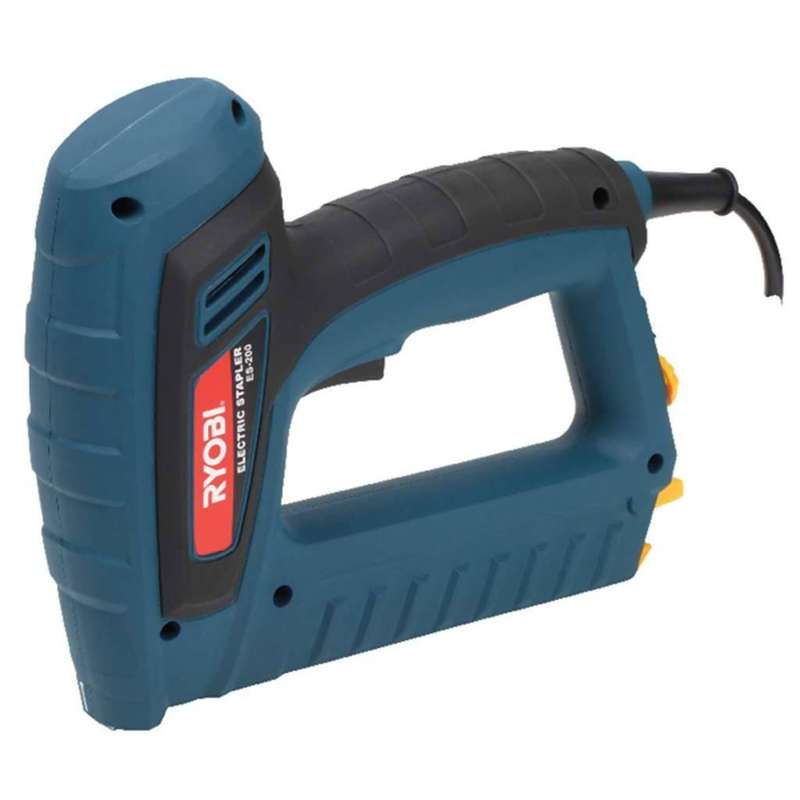 RYOBI ES-200 Corded Electric Nail & Staple Gun (16mm, 200W)