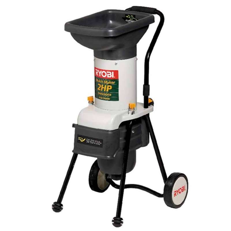 RYOBI RGS-1500 Mulching Shredder (3 Cycle, 2hp, 1600W)