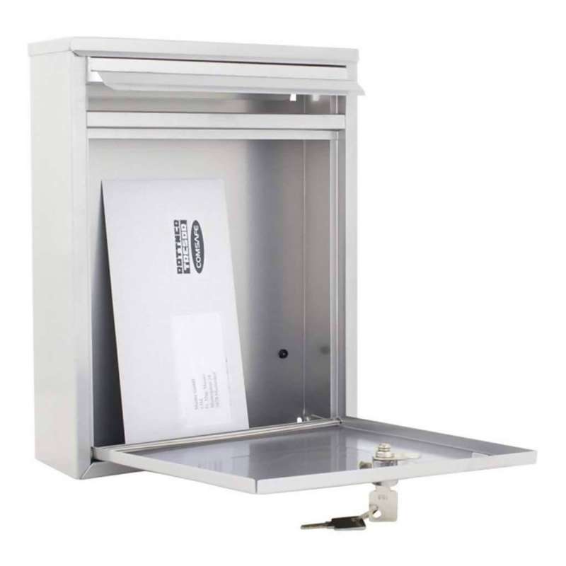 Rottner Como Mailbox - Silver