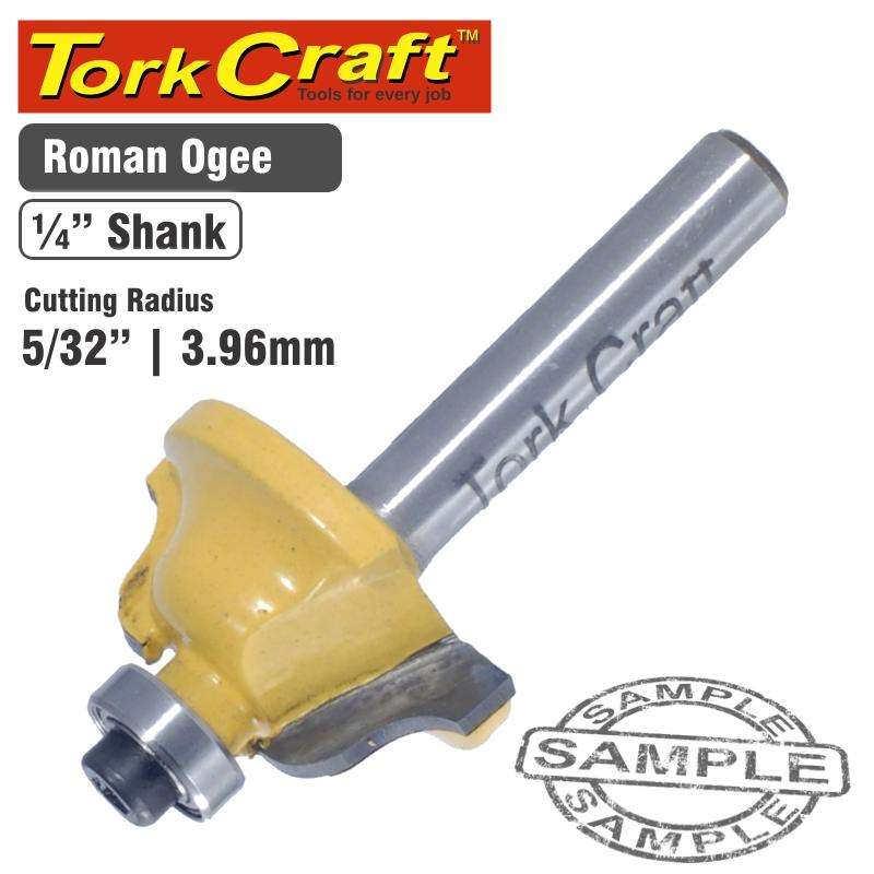 TORK CRAFT Router Bit Roman Ogee 5/32Inch