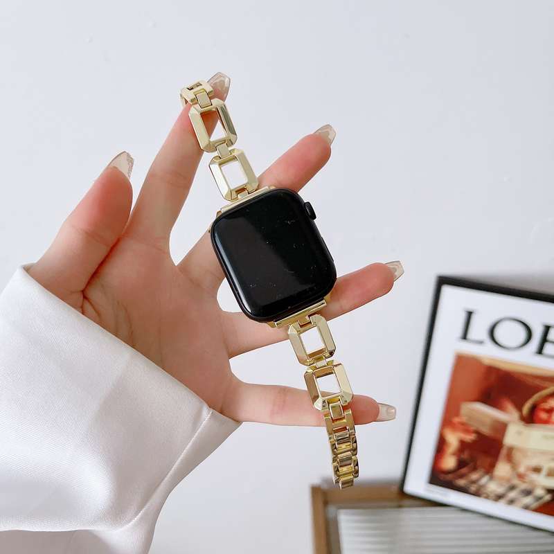 Fabulously Fit Square link replacement strap for Apple watch