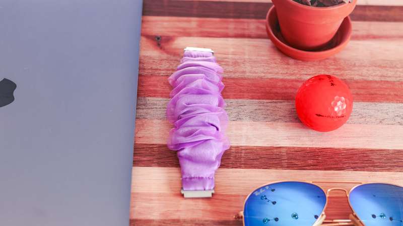 Fabulously Fit scrunchie replacement strap - Garmin/Samsung/Huawei 20mm