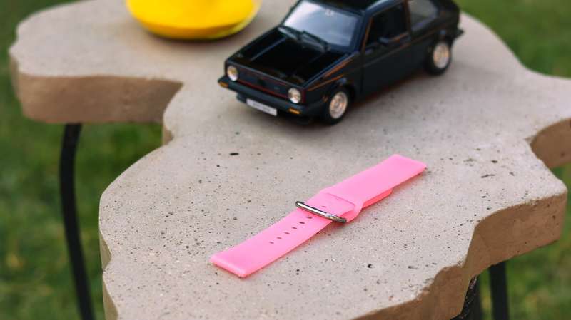 Fabulously Fit Silicone replacement strap - 20mm