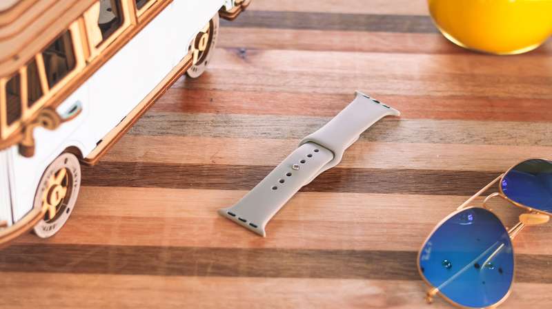 Fabulously Fit Silicone Tuck Replacement Strap for Apple Watch