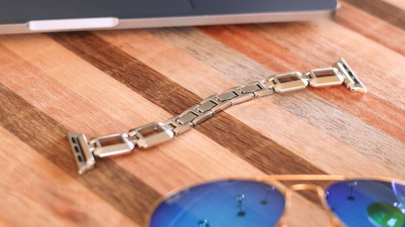 Fabulously Fit Square link replacement strap for Apple watch