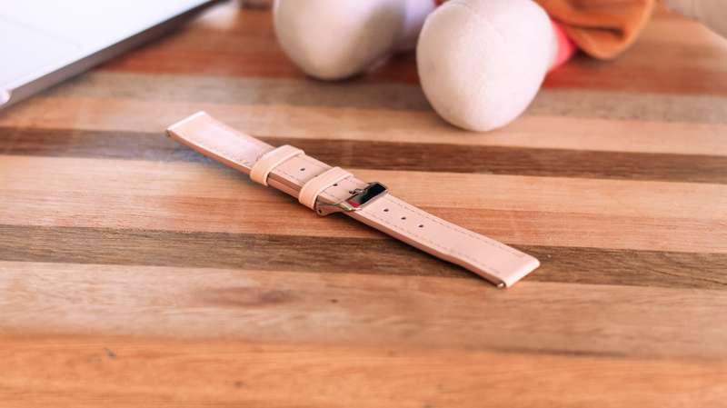 Fabulously Fit Genuine Leather replacement strap -18mm